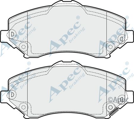 APEC BRAKING Jarrupala, levyjarru PAD1700